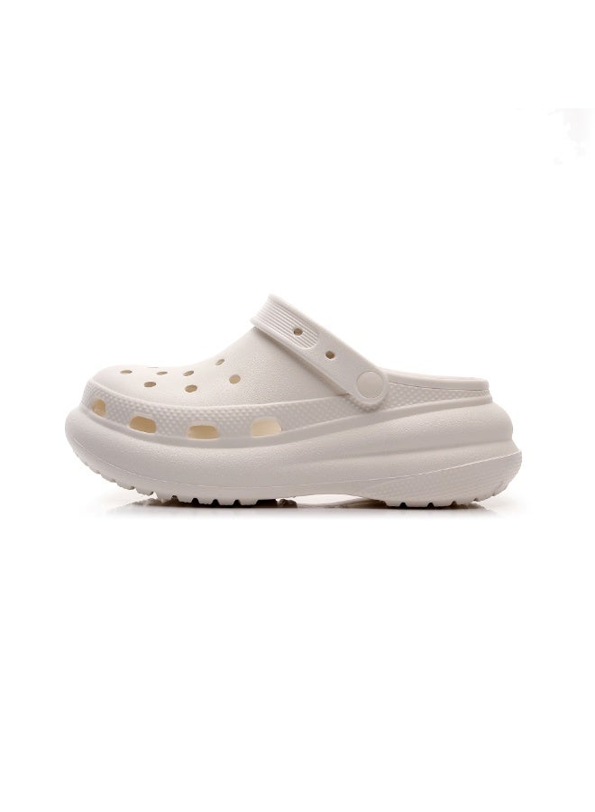 GUOLUOFEI Thick Sole Platform Clogs for Women, Ultra Lightweight Garden Shoes for Girls, Summer Sandals Slip Resilient Arch Support Comfy Waterproof Casual Slip-on Slides - Image 2